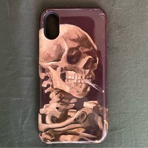 Skeleton with Burning Cigarette
by Vincent Van Gogh Phone Case from Artpointone